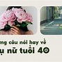 Bài Thơ Viết Về Tuổi 40