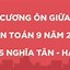 Giữa Học Kì 1 Môn Toán Lớp 6